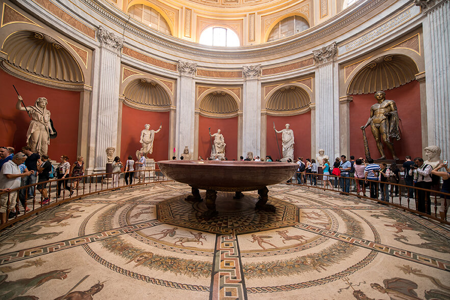 The Vatican Museums- Nero's Bathtub
