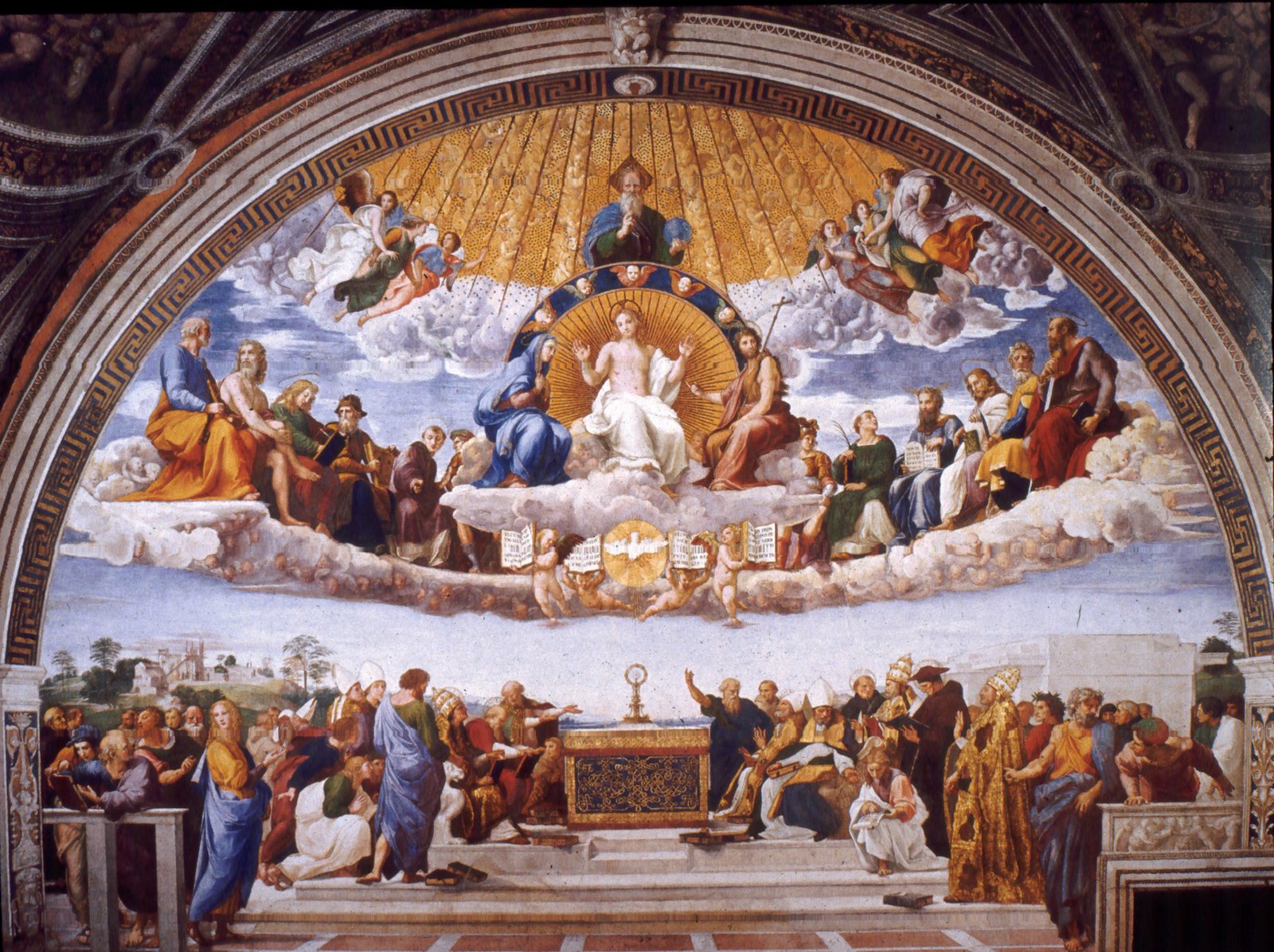 Raphael's Disputation of the Most Holy Sacrament (Disputa)