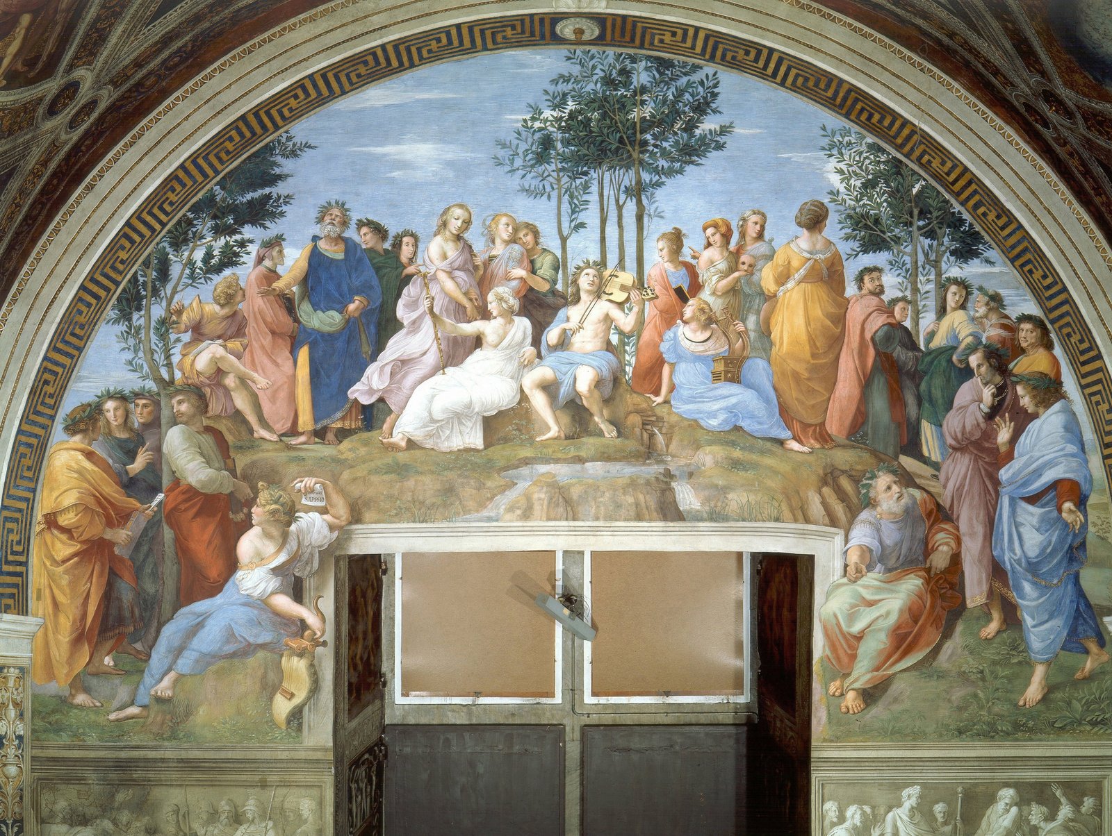 Raphael's Parnassus: Apollo among the Muses