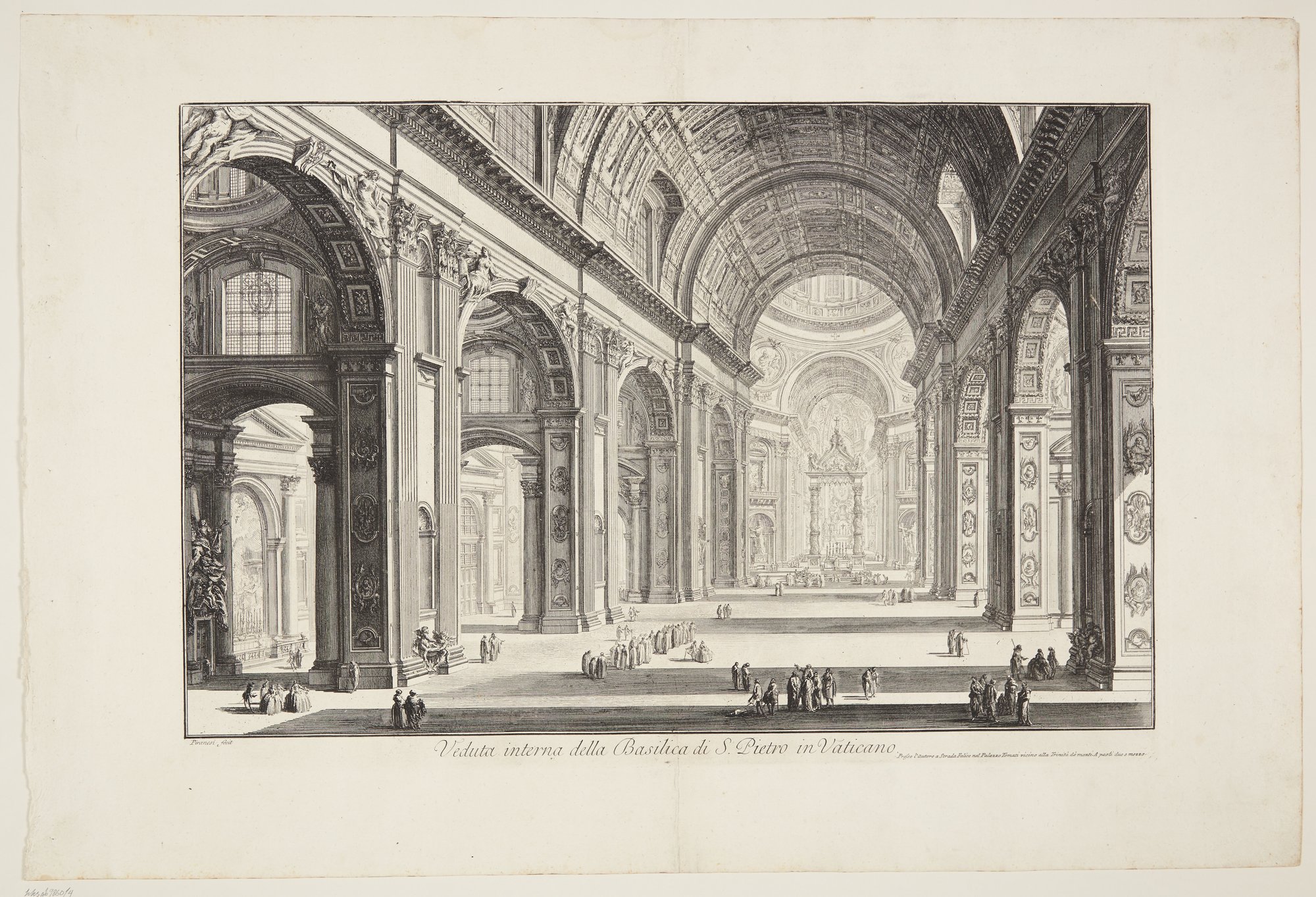 The nave of St Peter